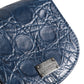 Blue Exotic Skin Coin Condom Case Holder Pocket Wallet