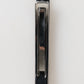Silver Tone Brass Logo Branded Men Accessory Tie Clip Bar