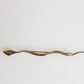 Gold Brass Red Crystal Spilla Serpente Mens Brooch Pin