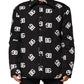 Black DG Monogram Nylon Windbreaker Jacket