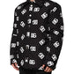 Black DG Monogram Nylon Windbreaker Jacket