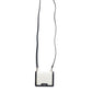 Beige Black Leather Card Holder Crossbody Men Borse Bag