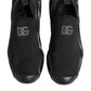 Black Slip On Wave Low Top Men Sneaker Shoes