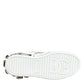 White Portofino Crystal Sneakers  Shoes