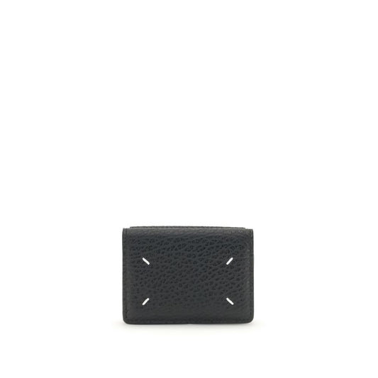 Wallet with white stitch