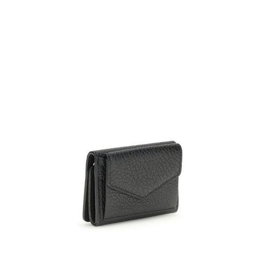 Wallet with white stitch