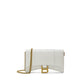 White Leather Shoulder Bag