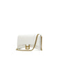 White Leather Shoulder Bag