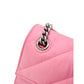 Pink Leather Shoulder Bag