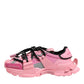 Pink Low Top Space Women Sneakers Shoes