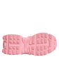 Pink Low Top Space Women Sneakers Shoes