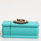 Turquoise Silicone Devotion Heart Cover Bag Airpods Case