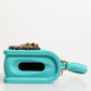 Turquoise Silicone Devotion Heart Cover Bag Airpods Case