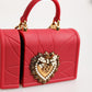 Red Silicone Devotion Heart Cover Bag Women Airpods Case