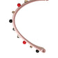 Light Pink Embellished Leather Bag Handle  Shoulder Strap