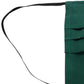 Green Silk Pleated Elastic Ear Strap Face Mask