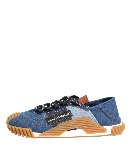 Blue Lace Up Low Top NS1 Sneakers Shoes