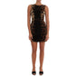 Brown Silk Dress