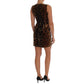 Brown Silk Dress