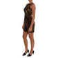 Brown Silk Dress