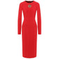 Red Viscose Dress