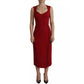 Red Viscose Dress