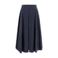 Wide midi Skirt