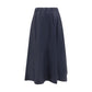 Wide midi Skirt