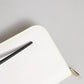 White Leather Logo Plaque Zip Around Continental Wallet