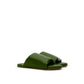 Green Leather Slipper
