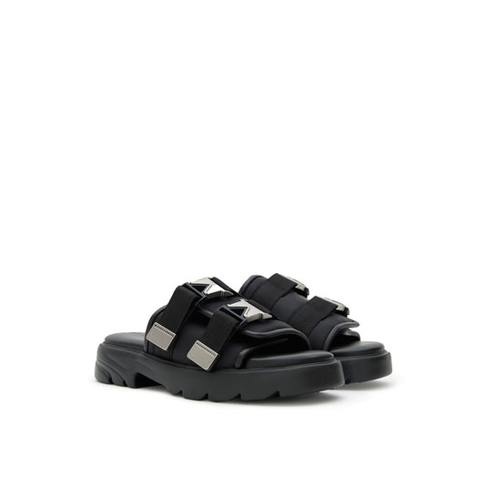 Black Cotton Slipper