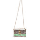 Multicolor PurseBox Fashion Sinner Glitter Crossbody Bag