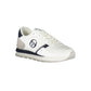 White Polyester Sneaker