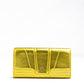 Metal Yellow GT patent leather purse
