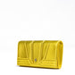 Metal Yellow GT patent leather purse