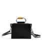 Black Leather Crossbody Bag