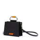 Black Leather Crossbody Bag