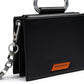 Black Leather Crossbody Bag