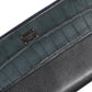 Black Blue Exotic Leather Men Continental Clutch Wallet