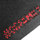Black Leather #DGFAMILY Embellished Men Clutch Pouch Bag