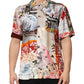 Multicolor Shell Print Hawaii Casual Shirt