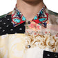 Multicolor Printed Button Down Casual Shirt