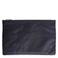 Blue DG Logo Patch Embellished Pouch Clutch Men Borse Bag