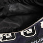Blue DG Logo Patch Embellished Pouch Clutch Men Borse Bag