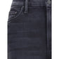Wide leg stretch cotton Jeans