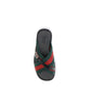 Web Sandals with Interlocking GG
