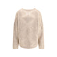 V-neck cashmere and alpaca blend Sweater