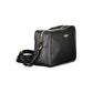 Black Polyethylene Women Handbag