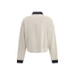 Gray Cotton Cardigan