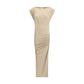 Draped midi Dress